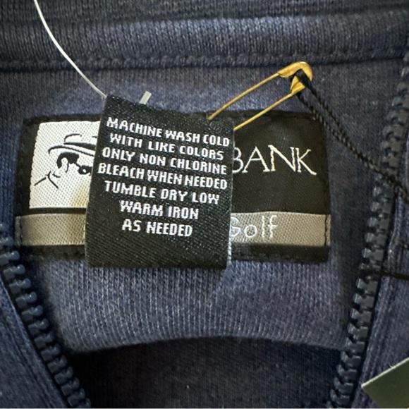 Jos. A. Bank Leadbetter Golf Men’s XL 1/4 Zip 100% Pima Cotton Sweater Outdoor - Picture 10 of 10